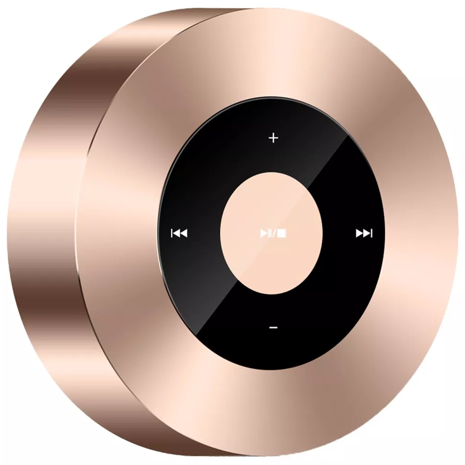 Round Smart Touch Control Portable Bluetooth Speaker With LED Visual Display