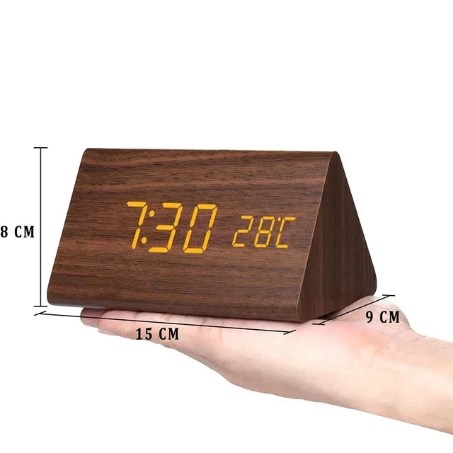 Voice Control Multi-Function LED Desktop Digital Clock