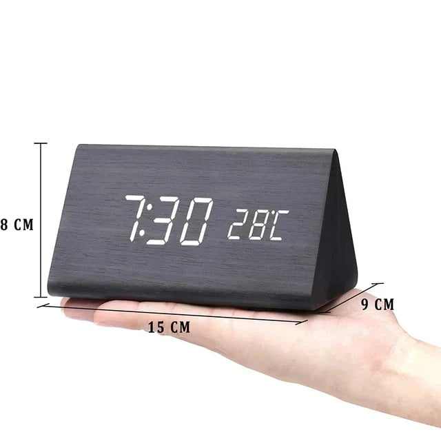 Voice Control Multi-Function LED Desktop Digital Clock