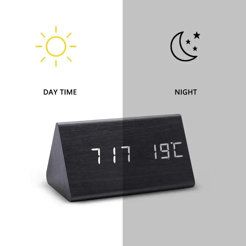 Voice Control Multi-Function LED Desktop Digital Clock