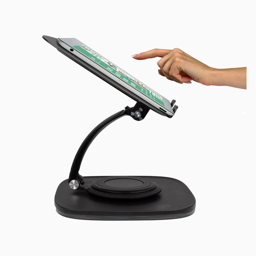 360 Rotating Gooseneck Notebook Tablet Support Holder