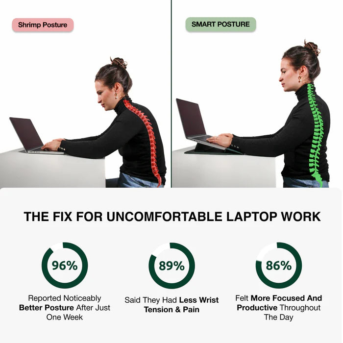 Flat Fold Wrist Support Notebook Elevation Pad