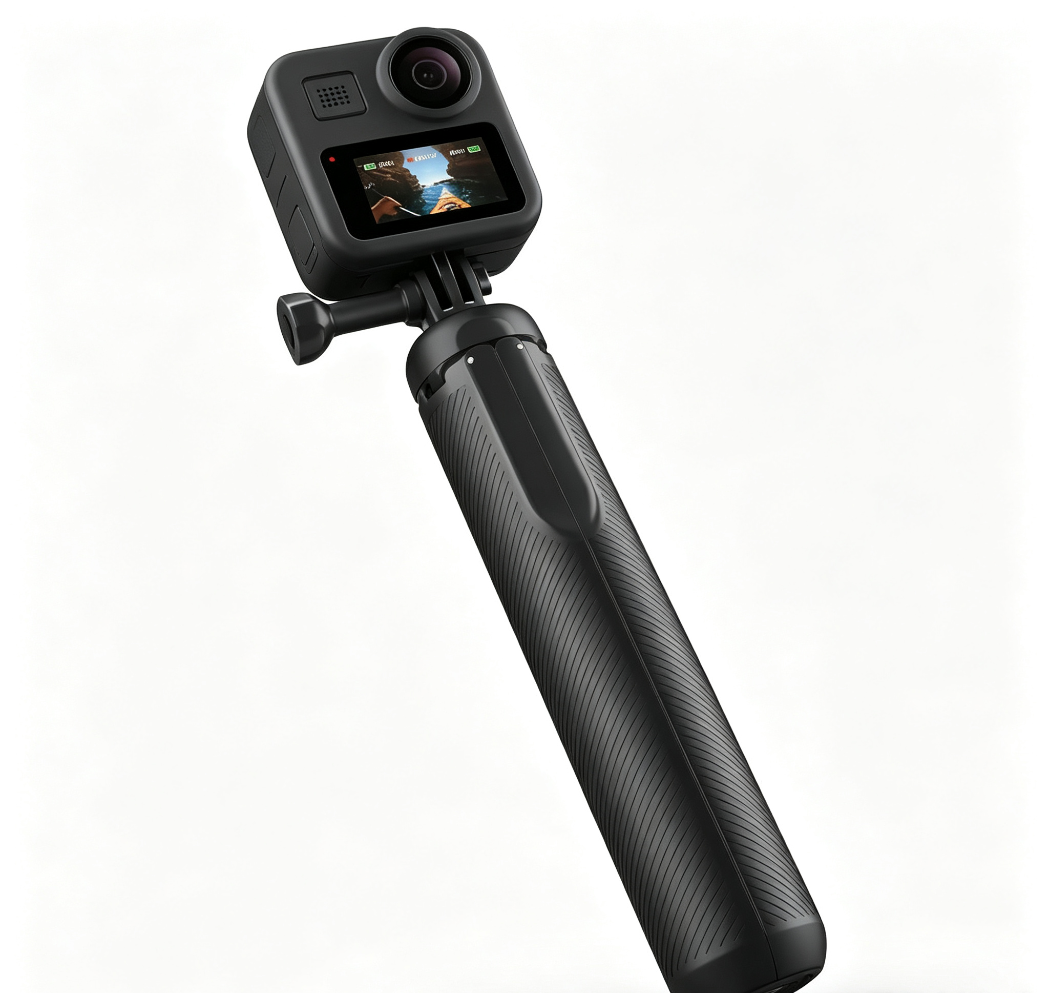 Telescopic Action Camera Hand Grip Tripod